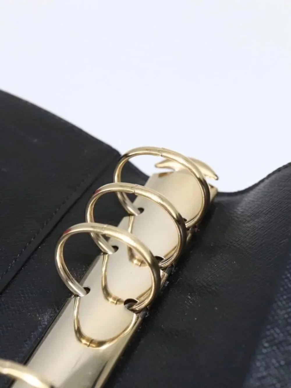 LOUIS VUITTON Epi Agenda MM Day Planner Cover Black R20042 LV Auth BA9435 - Picture 9 of 16